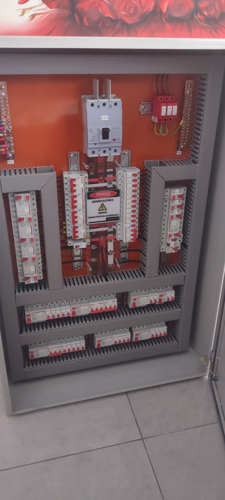 Painel de distribuição industrial Moonteq